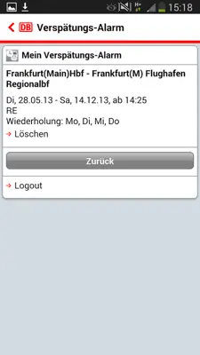 DB Navigator android App screenshot 4